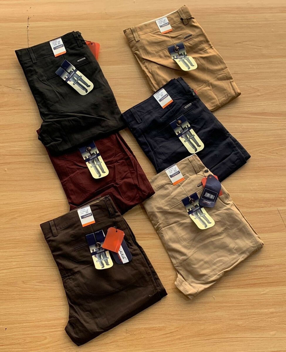 STRECH KHAKHI TROUSERS