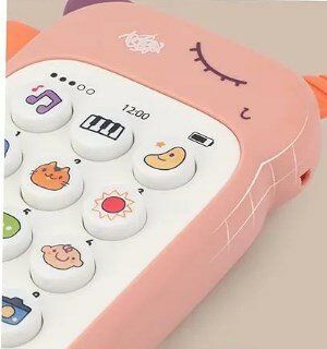 Baby Cell Phone Music Toy for Kids