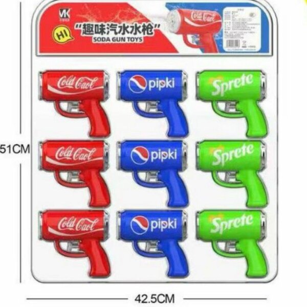 Pistolet à bulles Soda