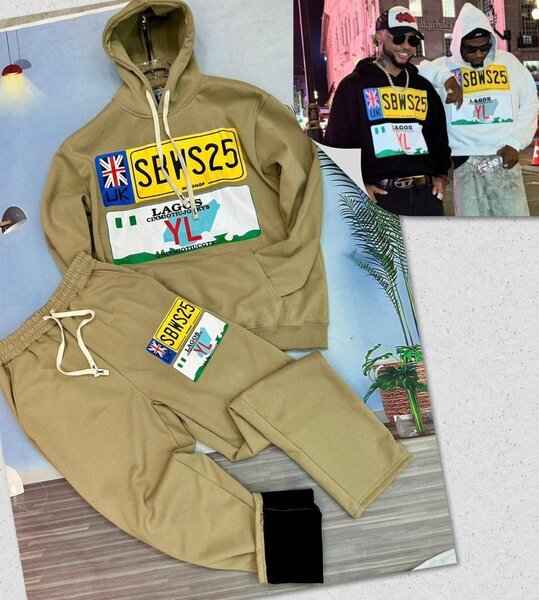 Ensemble Jogging Licence Plaque