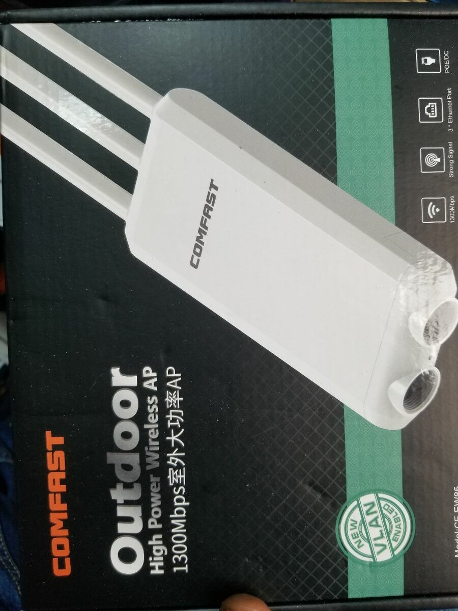 COMFAST Point d'accès extérieur 1300Mbps