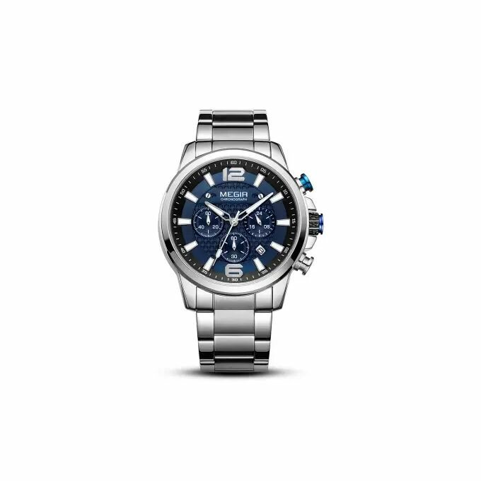 Megir Montre Homme à Quartz - Affichage Analogique MS2156G