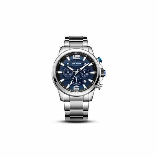 Megir Montre Homme à Quartz - Affichage Analogique MS2156G