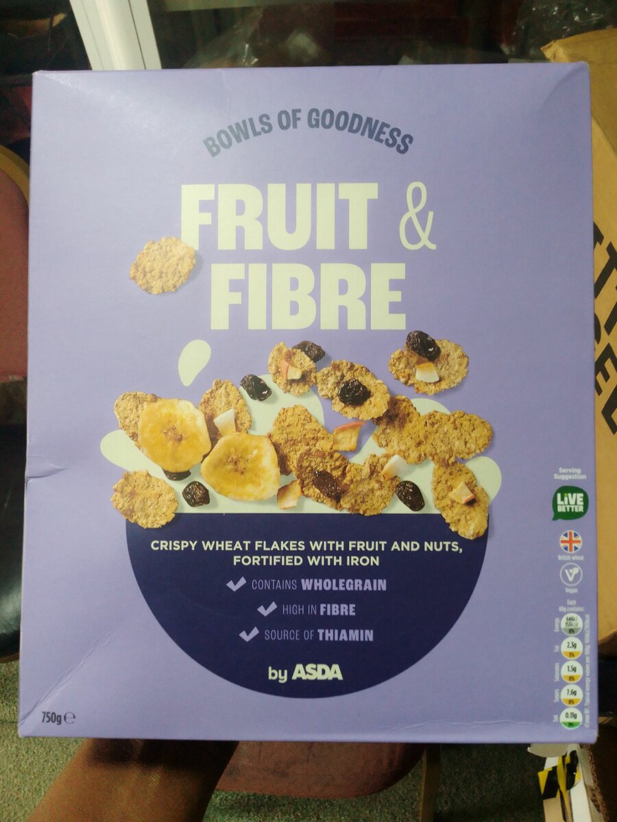 Crown field&Asda fruit and fiber