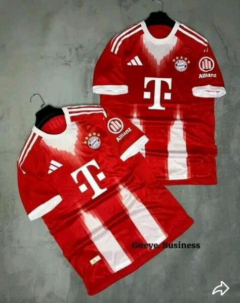 Maillot de Football Rouge Adidas