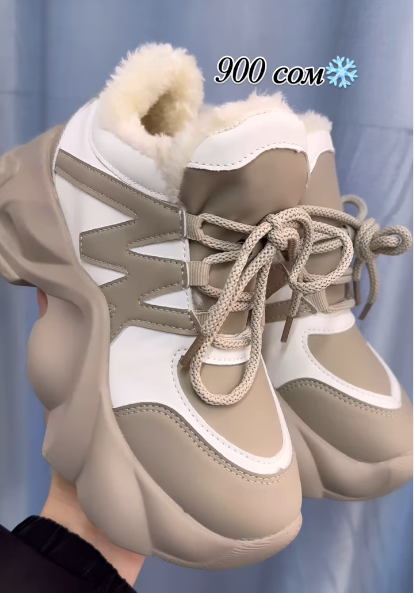 кроссовки зимние