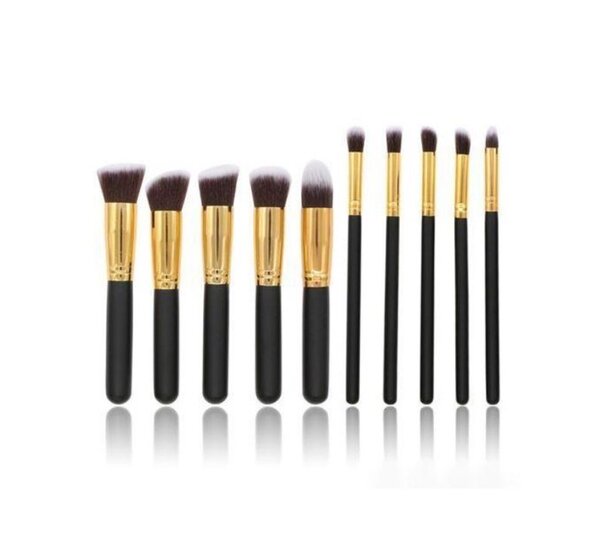Kit de Pinceaux Maquillage 10 pièces