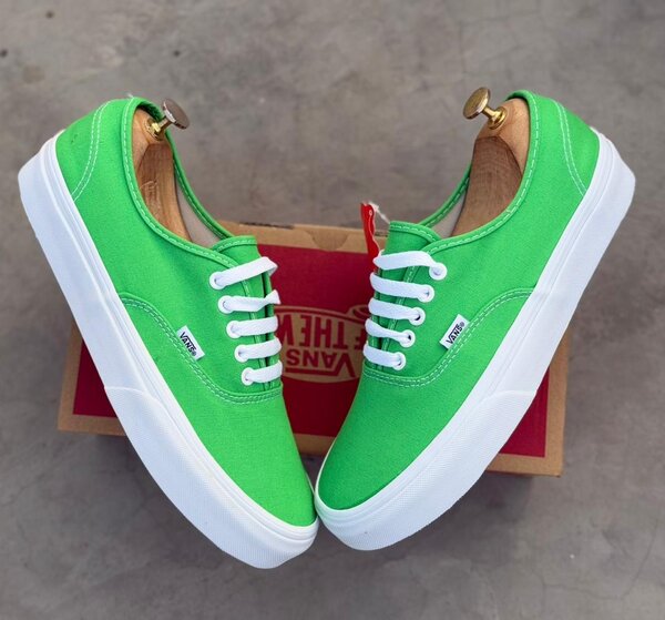 Baskets vertes Vans style