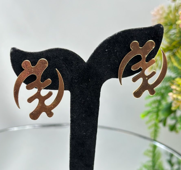 Gye Nyame earrings