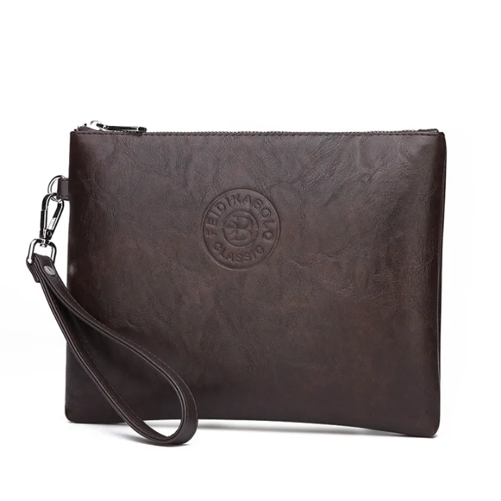 Pochette Homme Cuir Élégante