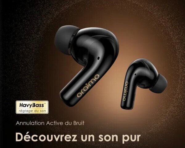 Écouteurs sans fil Oraimo SpaceBuds N