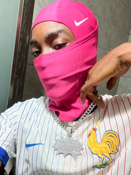 Collier en argent style hip-hop