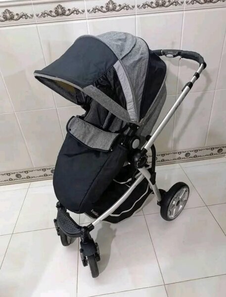 Poussette Confort Gris Bébé
