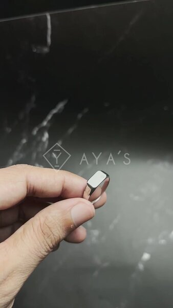 Bague en or personnalisable