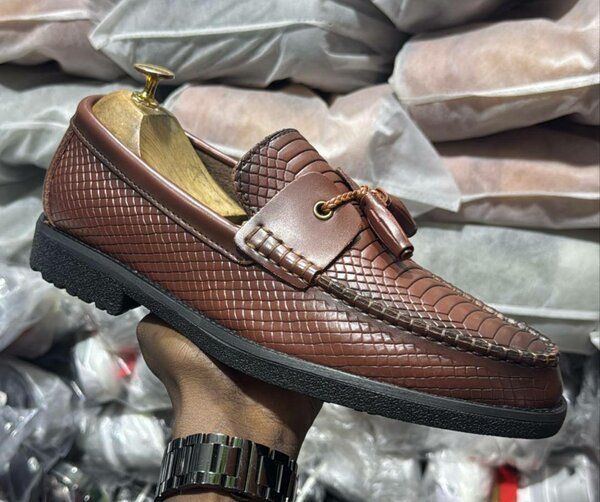 Mocassins en cuir élégants