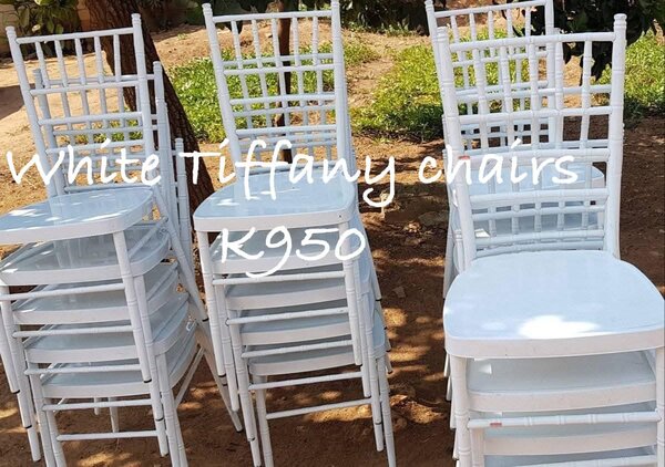 White tiffany chairs 