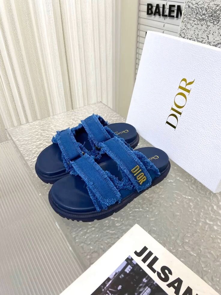 Sandales en denim pour femmes