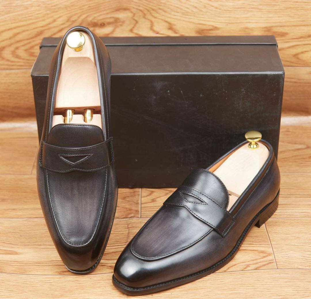 Mocassins en cuir élégants