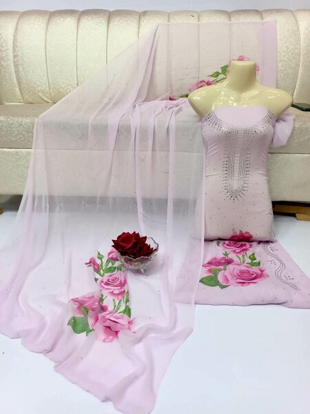Chiffon suit