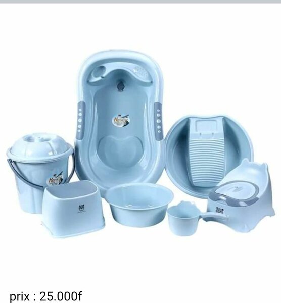 Ensemble bain bébé polyvalent