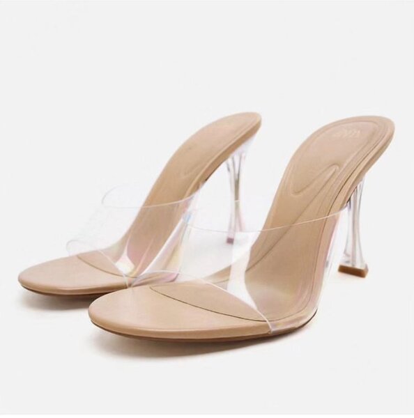 Transparent  high heel
