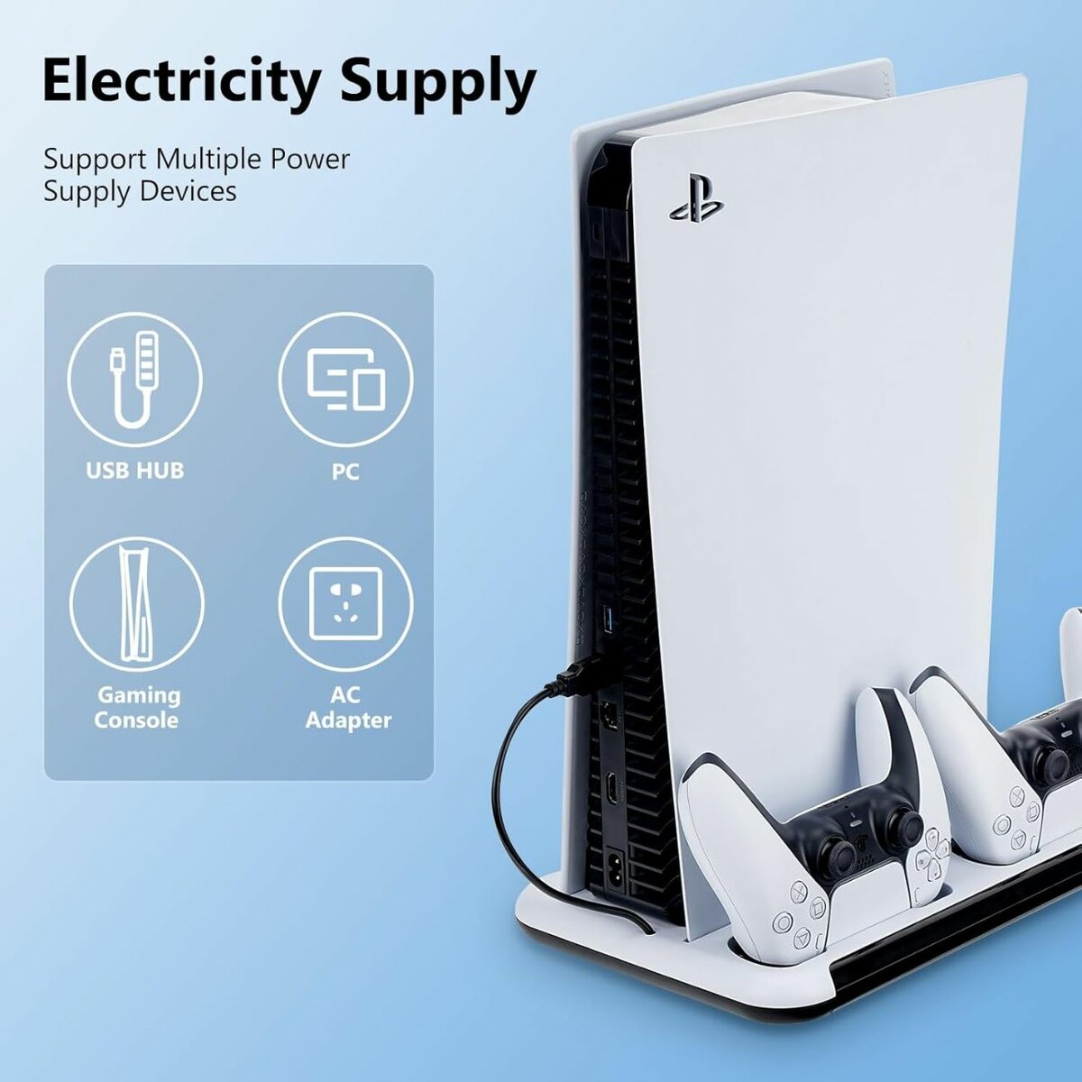 Refroidisseur ps5+station