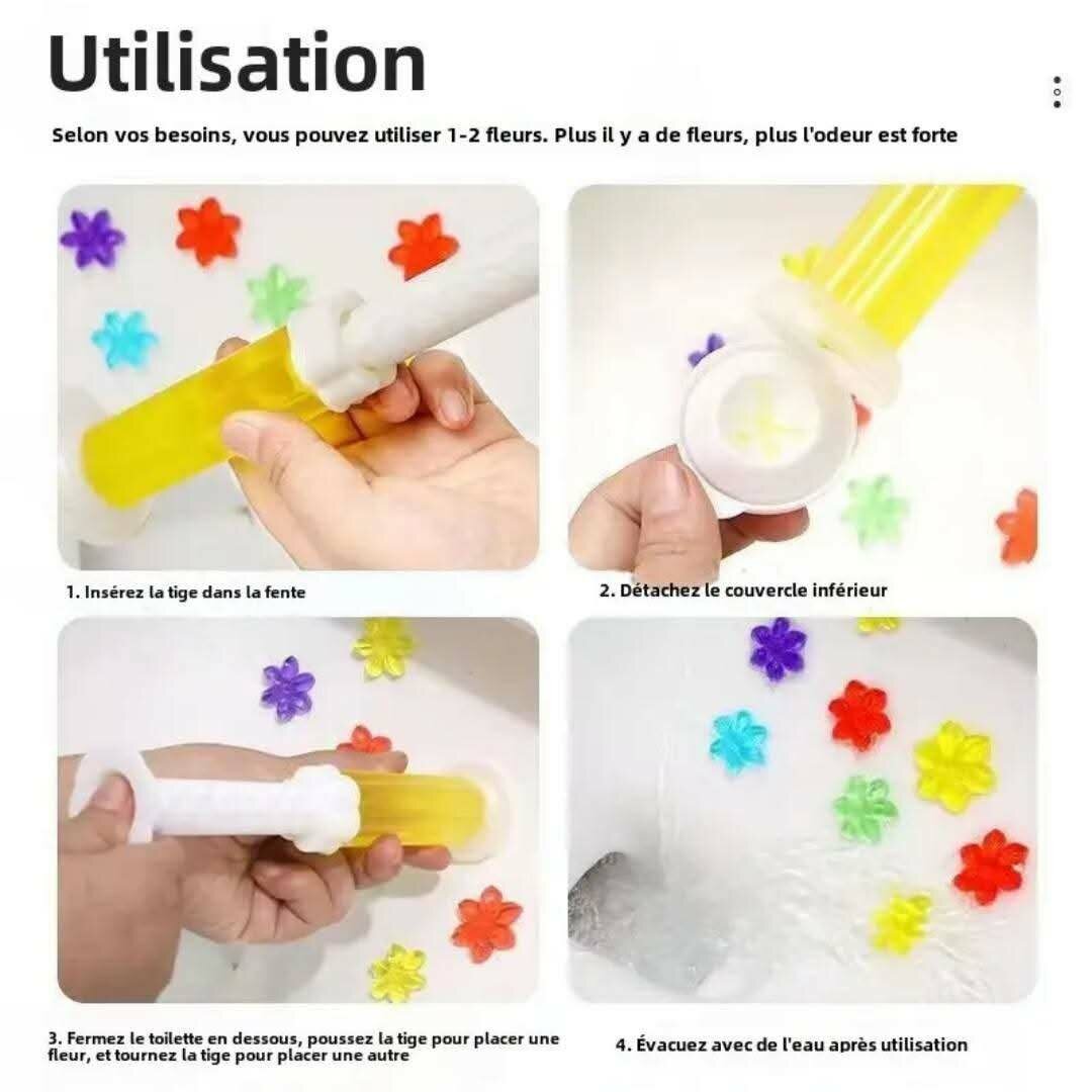 Désodorisant Toilette Fleur