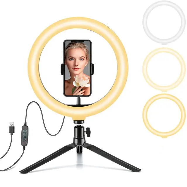 10 inch ring fill light for phone