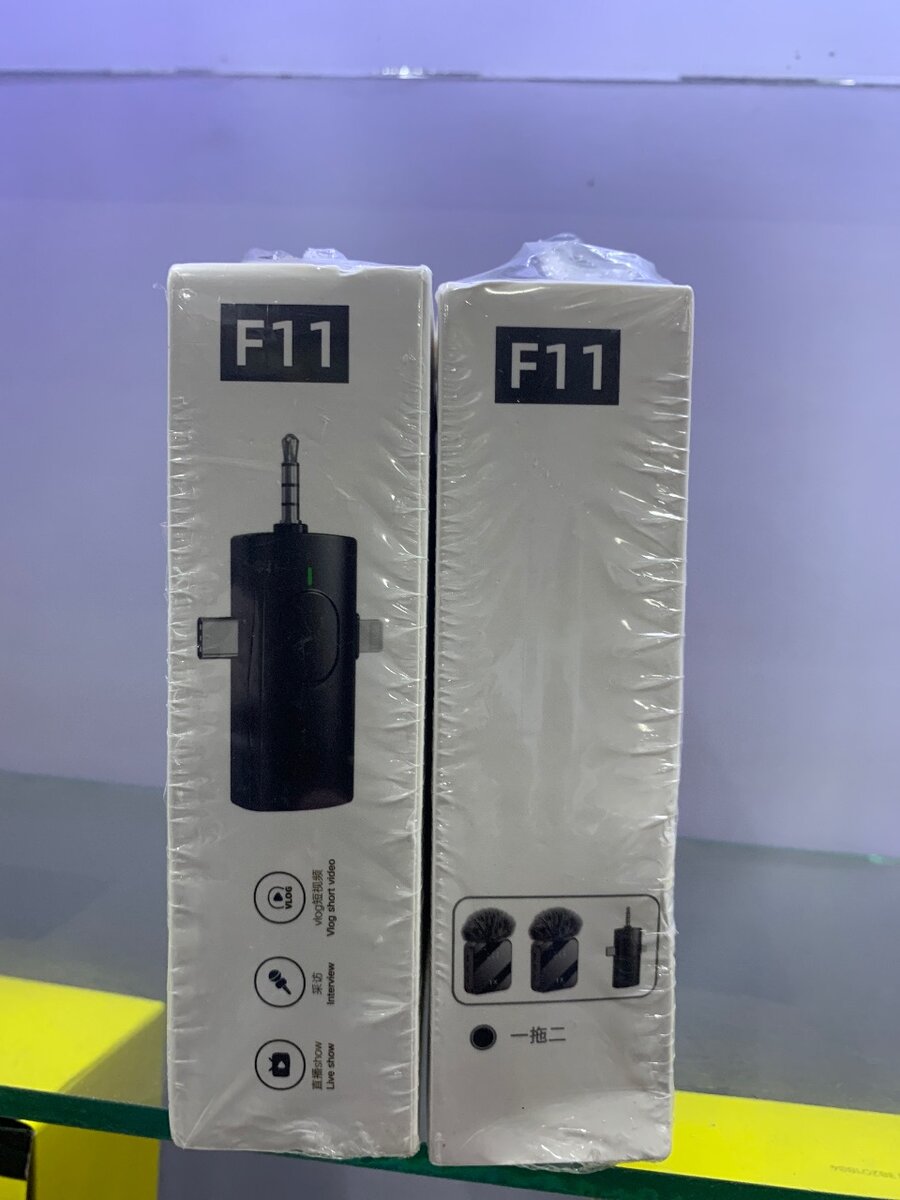 Microphone sans fil F11-2