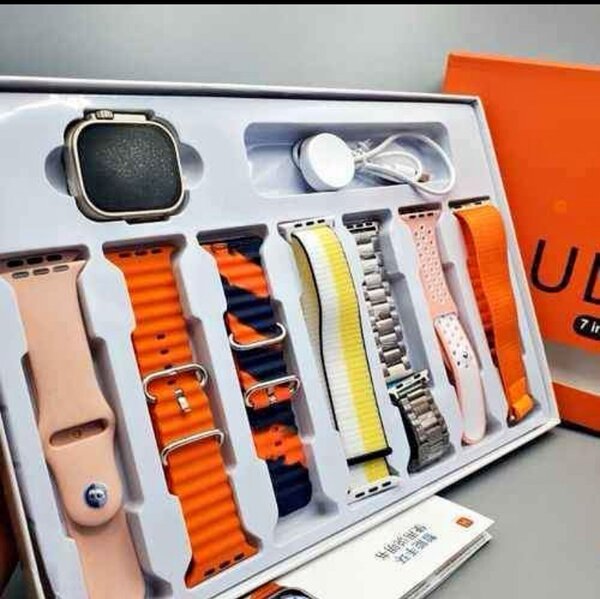 TECHERS 7 In 1 Ultra Smart Watch