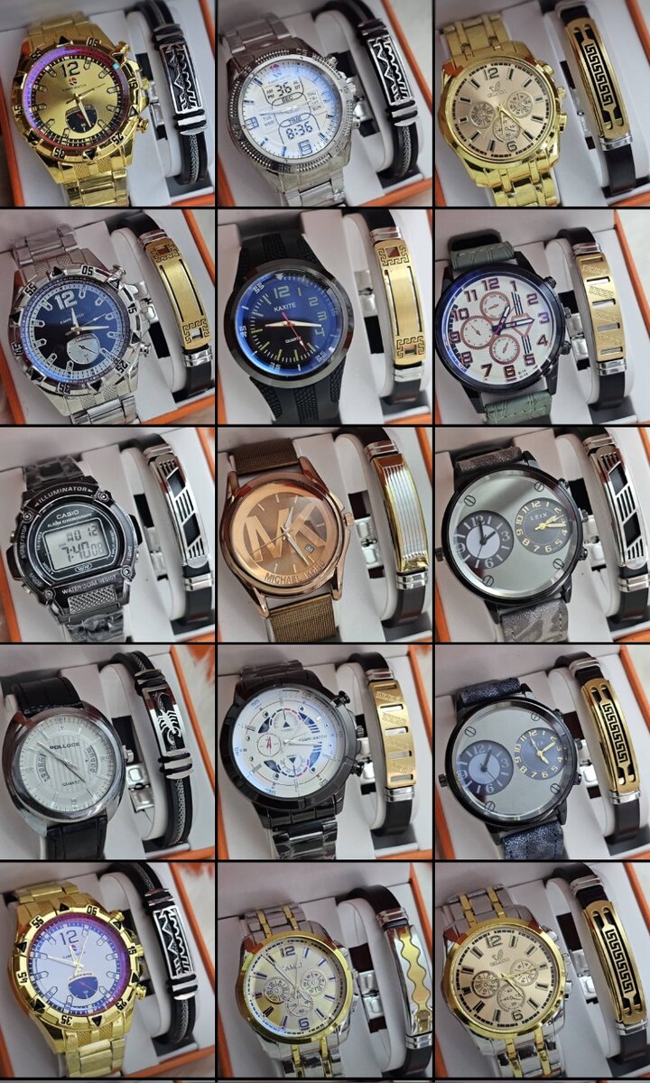 Montres élégantes avec bracelet