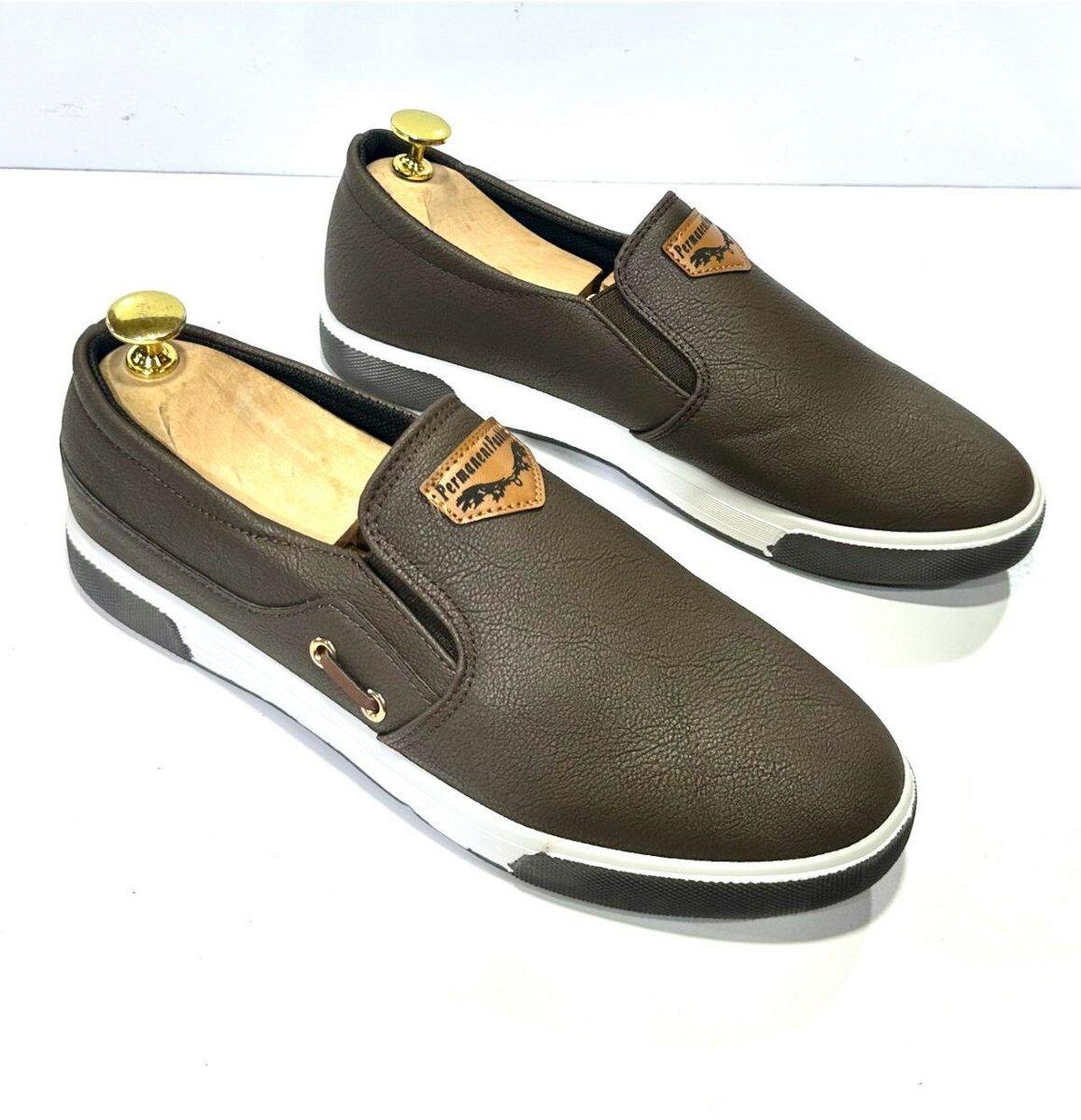 Chaussures décontractées en cuir