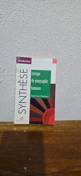 Synthèse Human Geography Lexicon