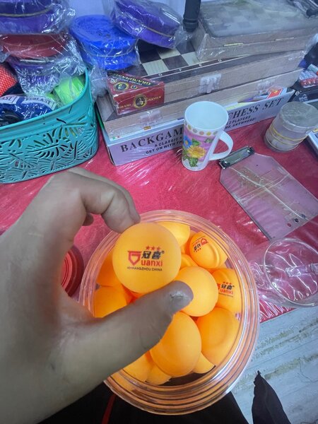 Шарики для настольного тенниса