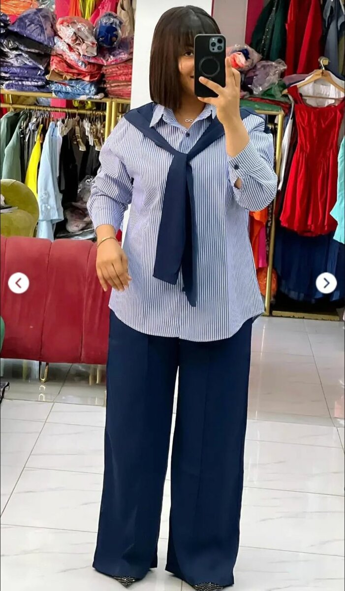 Ensemble Chemise et Pantalon Élégant