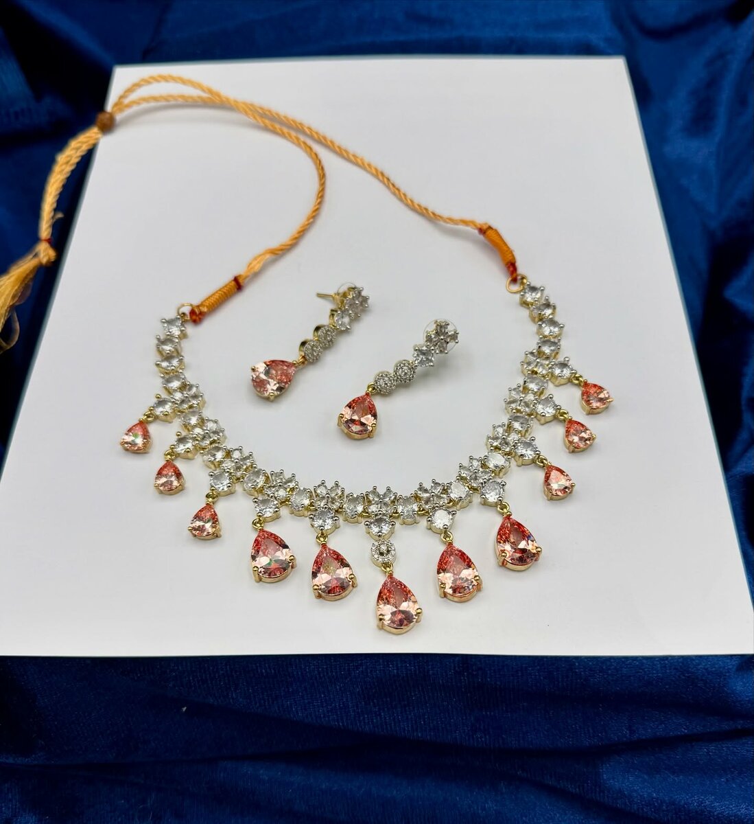 American Diamond 1 karat set