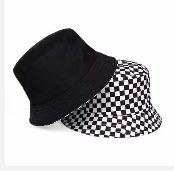 Chapeau Bob à Carreaux Mode