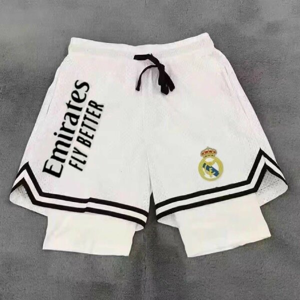 Shorts de football blancs