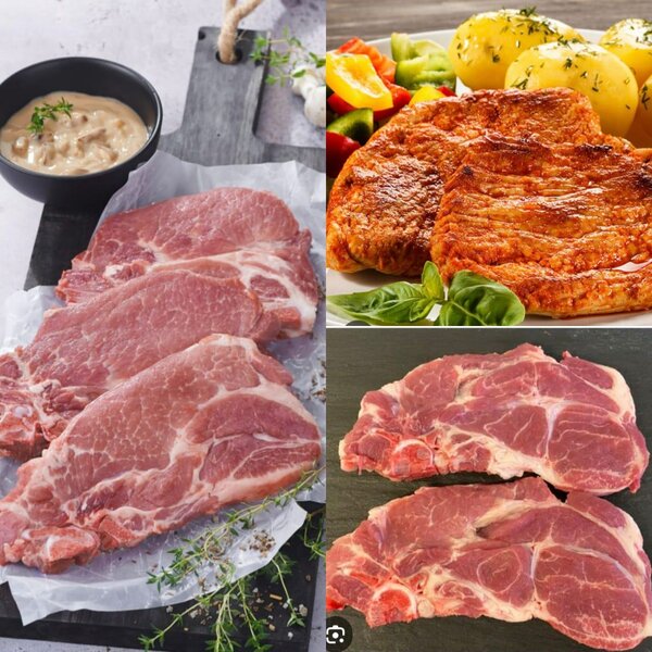 Echines de porc fraîches