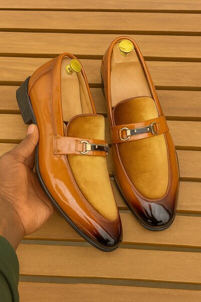 Mocassins en cuir élégants