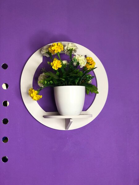 Floating wall shelves (Round shape )