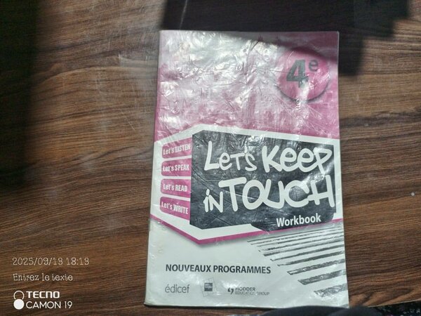 Let's Keep in Touch Workbook 4e
