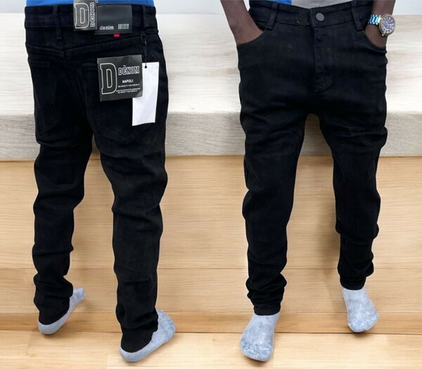 Pantalon en jean noir pour garçon