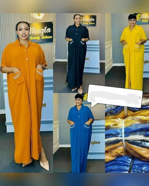 Boubou long dress