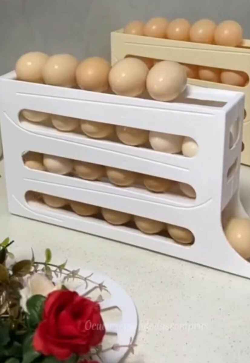 Porte-œufs empilable moderne