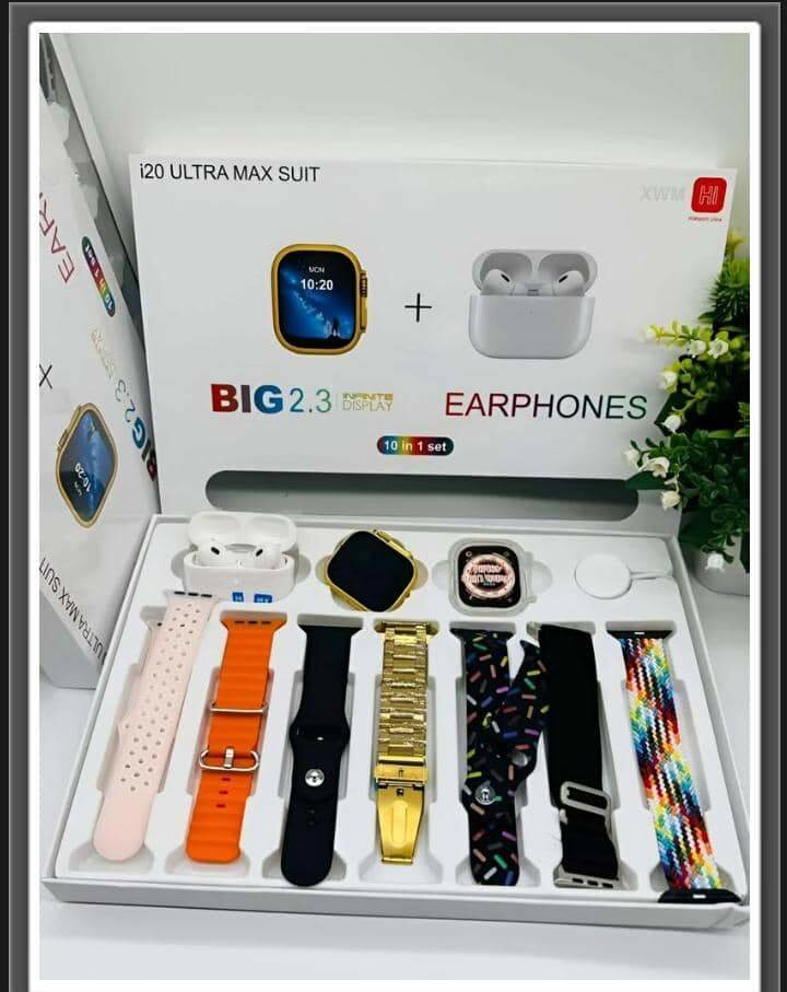 Smartwatch,Airpod and 7 Straps