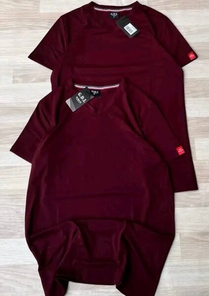 Lot de T-shirts Col V Homme