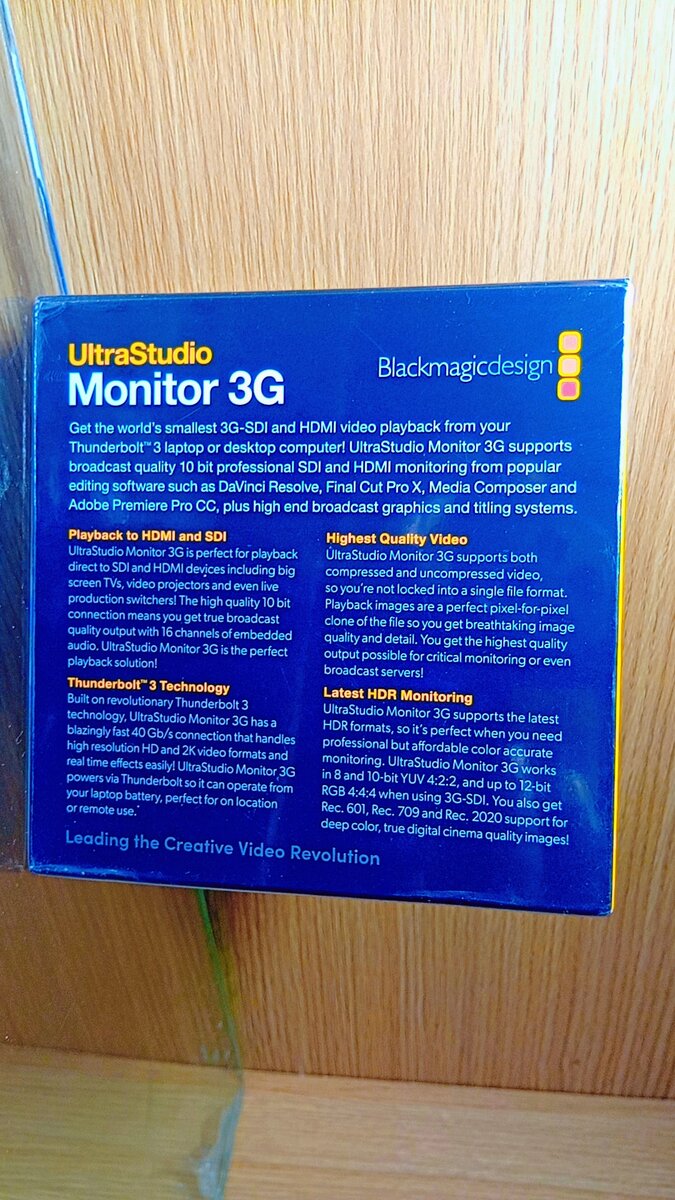 Blackmagic UltraStudio Monitor 3G