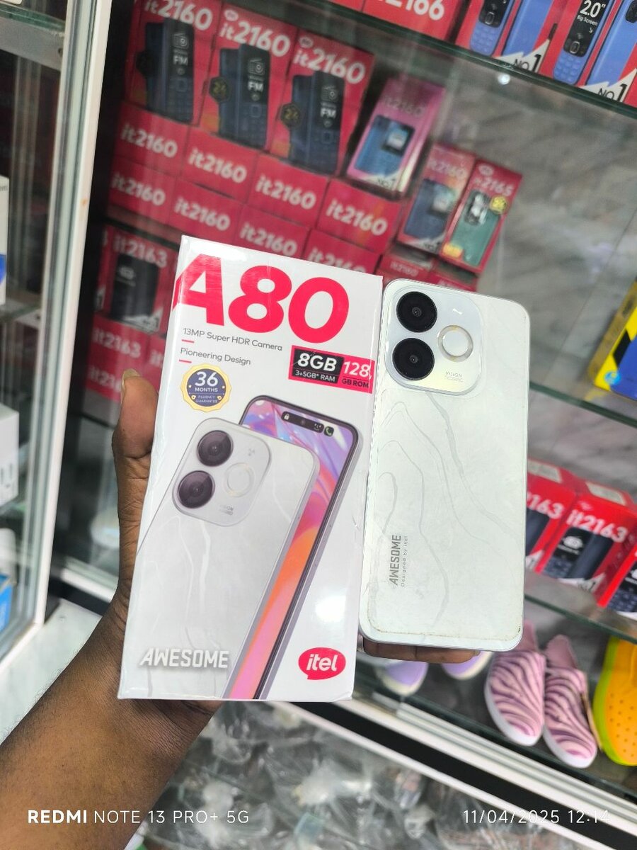 ITEL A80 128GB/3+5GB RAM