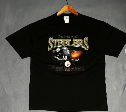 Pittsburgh Pennsylvania Steelers American Football league t shirt size : L
